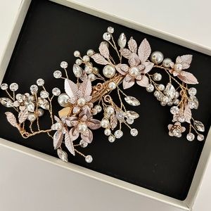 Rose gold hair accessory